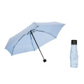 Windproof Portable Sun Mini Custom Logo Grid 5 Folding Capsule Umbrella